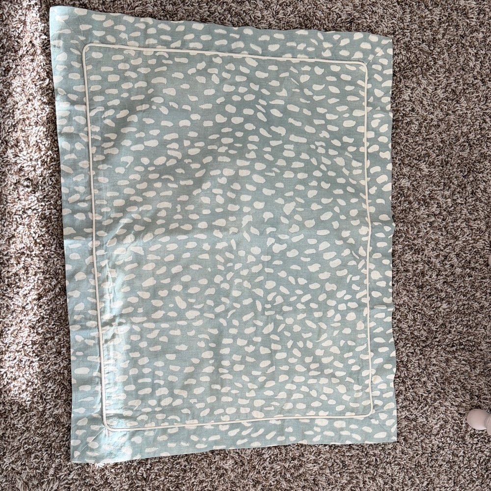 Thandie Watercolor Printed Sham in Spa